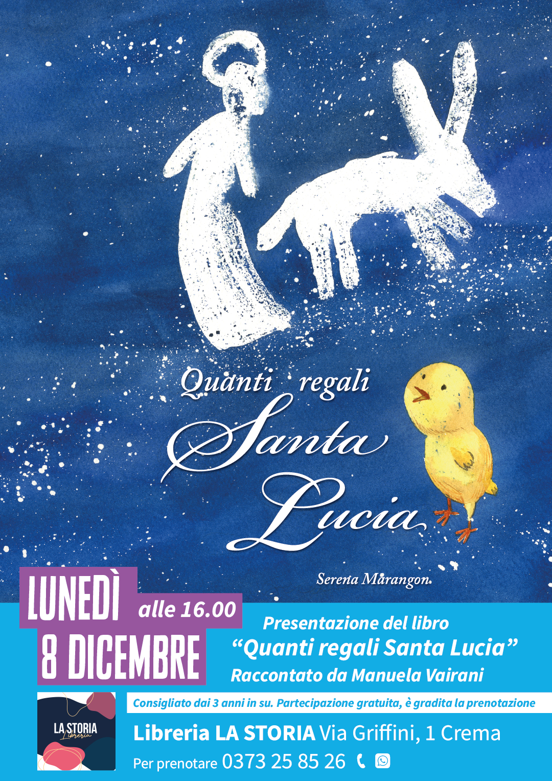 Presentazione del libro Quanti regali Santa Lucia a Crema